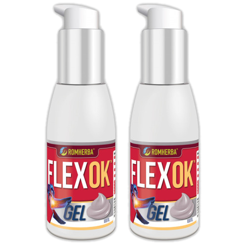 FlexOK Gel, 2 buc, Romherba